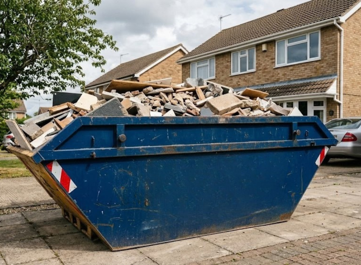 Unpaid days on hire for idle skips